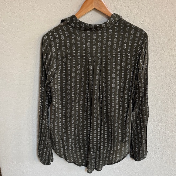 Anthropologie Cloth & Stone Blake Button down shirt - Picture 5 of 7